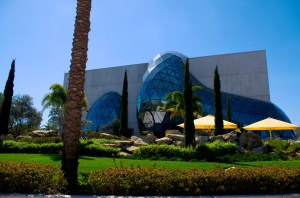 Facade of the Dalí Museum in St. Petersburg, FL
